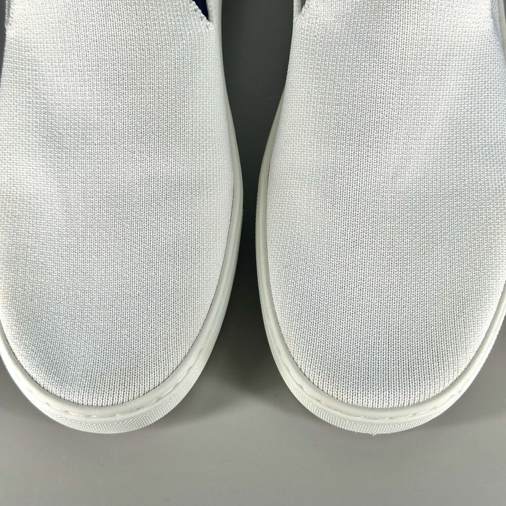 Rothy's The Original Slip On Sneaker White Loafers Womens Size 10 Shoes - Picture 4 of 16